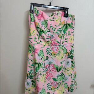 Lilly Pulitzer Pink Floral Dress